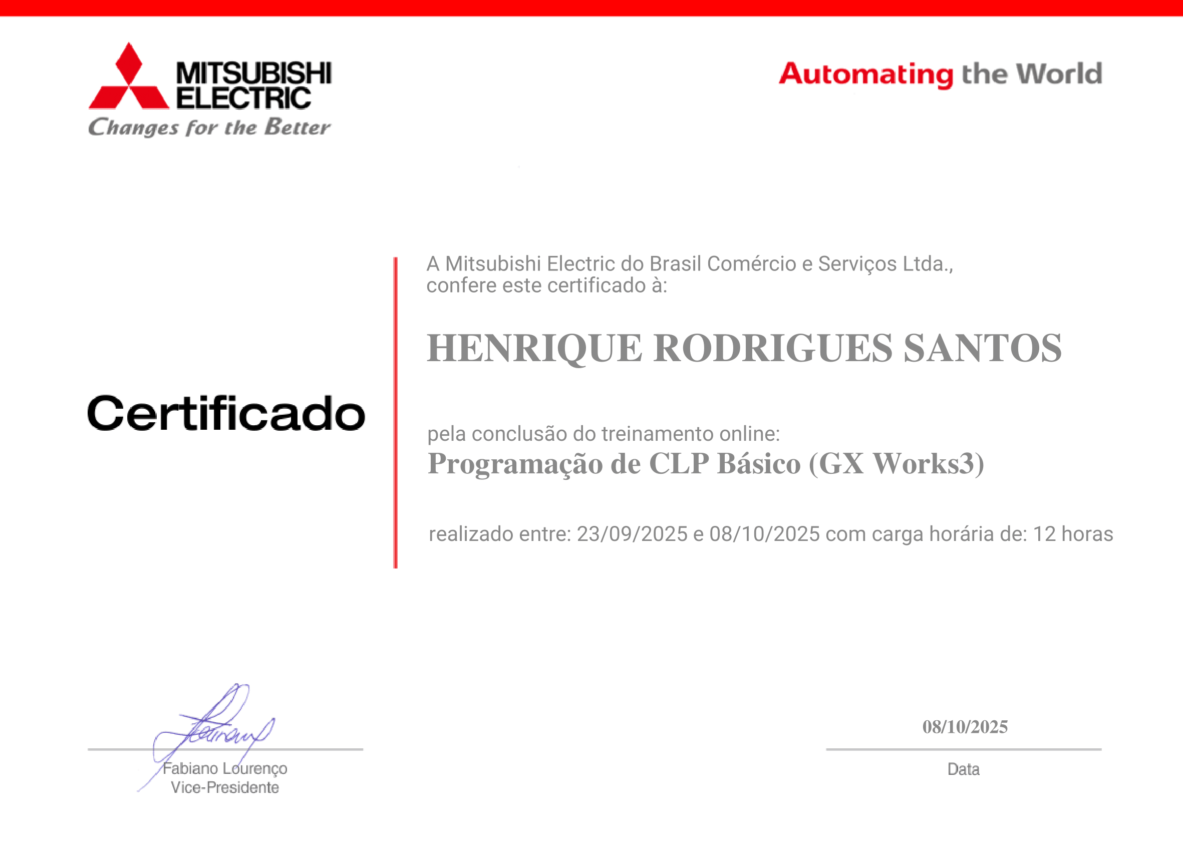 CLP Programming Certificate